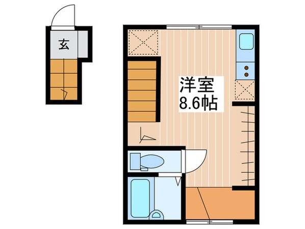 インテグレート西本浦の物件間取画像